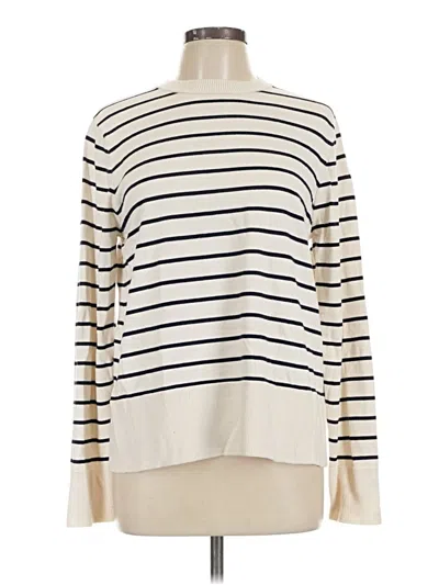 Pre-owned Zara Pullover Sweater In Ivory