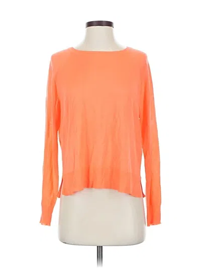 Pre-owned Zara Pullover Sweater In Orange
