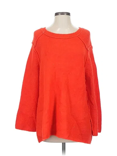 Pre-owned Zara Pullover Sweater In Orange