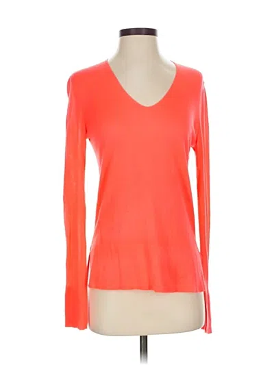 Pre-owned Zara Pullover Sweater In Orange