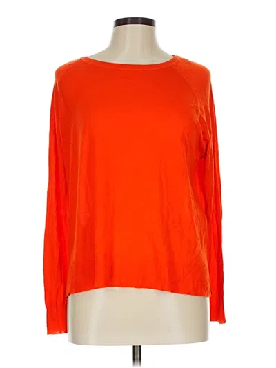 Pre-owned Zara Pullover Sweater In Orange
