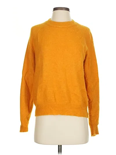 Pre-owned Zara Pullover Sweater In Orange