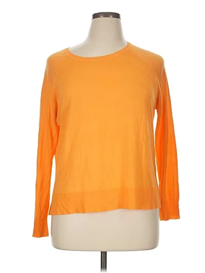 Pre-owned Zara Pullover Sweater In Orange