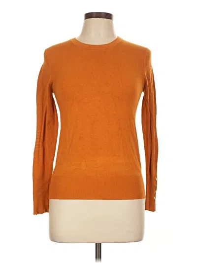Pre-owned Zara Pullover Sweater In Orange