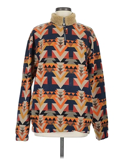 Pre-owned Zara Pullover Sweater In Orange