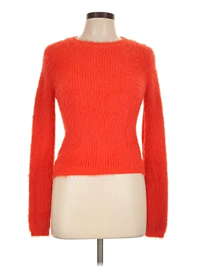 Pre-owned Zara Pullover Sweater In Orange