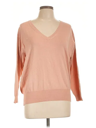 Pre-owned Zara Pullover Sweater In Orange