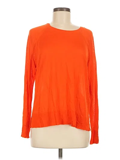 Zara Pullover Sweater In Orange