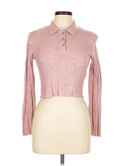 Pre-owned Zara Pullover Sweater In Pink