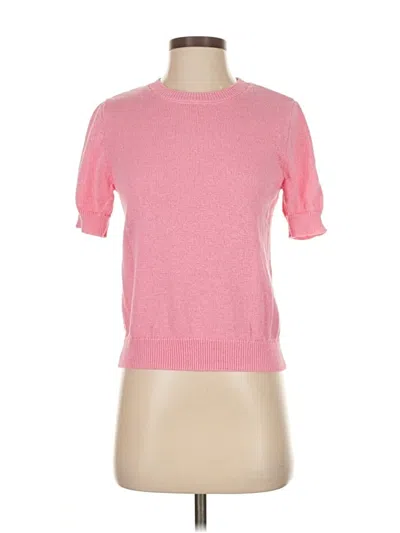 Pre-owned Zara Pullover Sweater In Pink