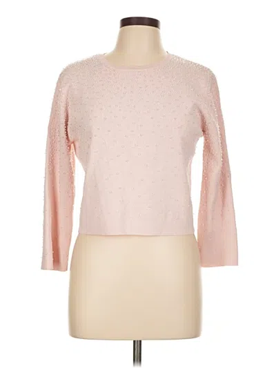 Pre-owned Zara Pullover Sweater In Pink