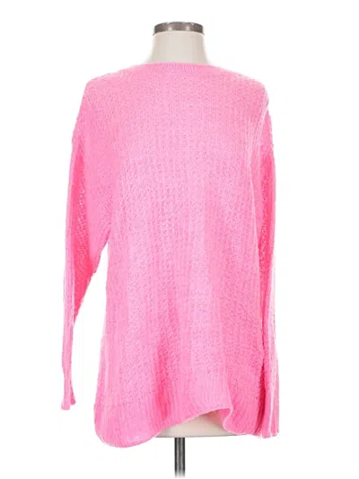 Pre-owned Zara Pullover Sweater In Pink