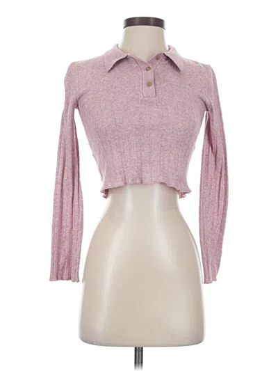 Pre-owned Zara Pullover Sweater In Pink