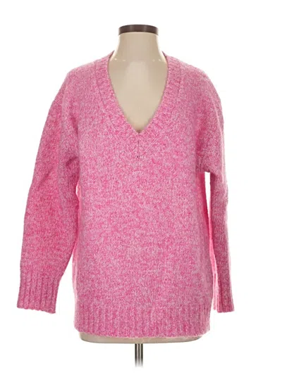 Pre-owned Zara Pullover Sweater In Pink