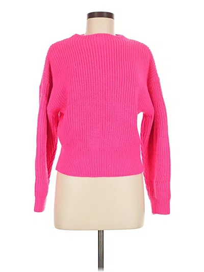 Pre-owned Zara Pullover Sweater In Pink