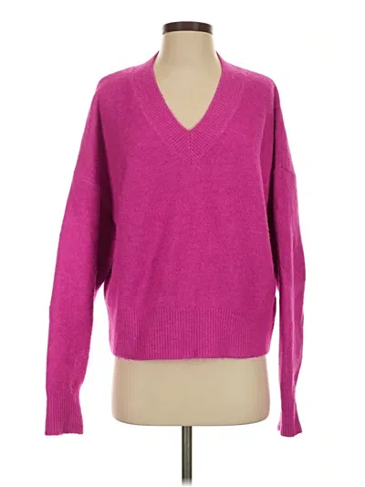 Pre-owned Zara Pullover Sweater In Pink