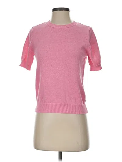 Pre-owned Zara Pullover Sweater In Pink