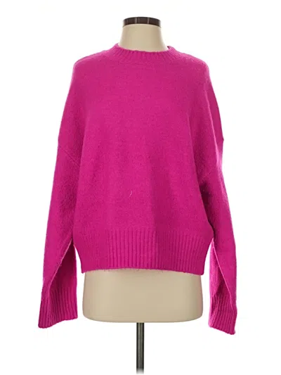 Pre-owned Zara Pullover Sweater In Pink
