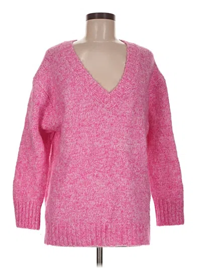 Pre-owned Zara Pullover Sweater In Pink