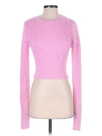 Pre-owned Zara Pullover Sweater In Pink