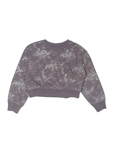 Pre-owned Zara Kids' Pullover Sweater In Purple