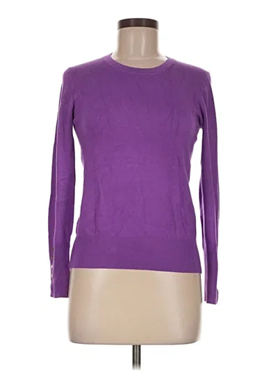Pre-owned Zara Pullover Sweater In Purple