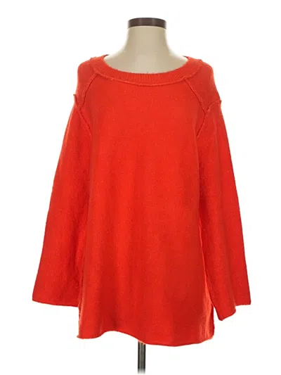 Pre-owned Zara Pullover Sweater In Red