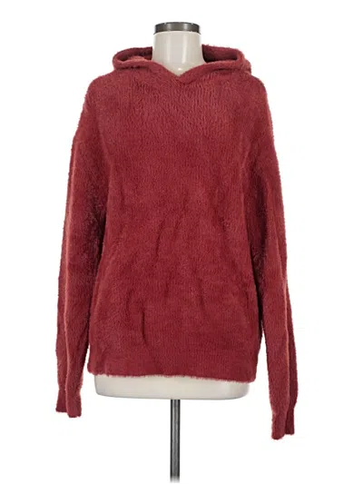 Pre-owned Zara Pullover Sweater In Red