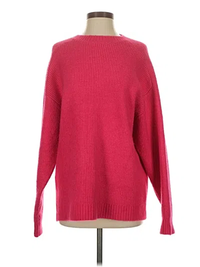 Pre-owned Zara Pullover Sweater In Red