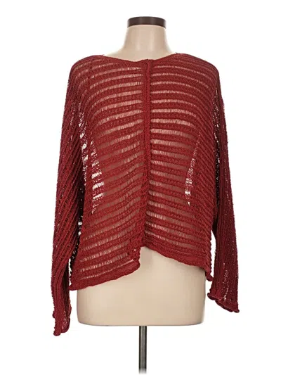 Pre-owned Zara Pullover Sweater In Red