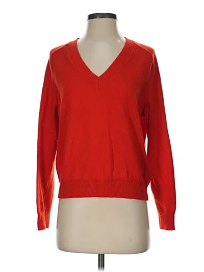 Pre-owned Zara Pullover Sweater In Red