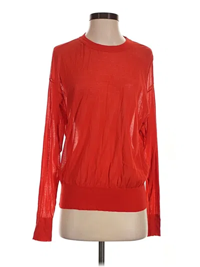 Pre-owned Zara Pullover Sweater In Red