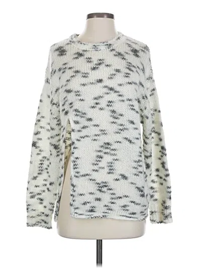 Pre-owned Zara Pullover Sweater In Silver
