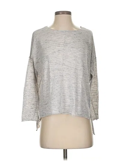 Pre-owned Zara Pullover Sweater In Silver