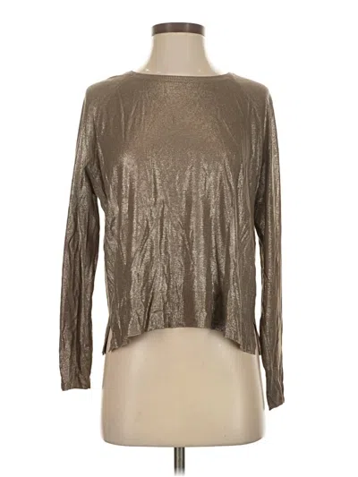 Pre-owned Zara Pullover Sweater In Silver