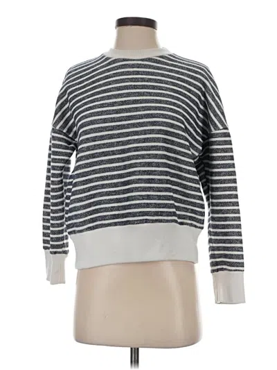 Pre-owned Zara Pullover Sweater In Silver