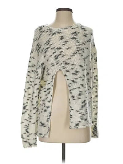 Pre-owned Zara Pullover Sweater In Silver