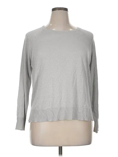 Pre-owned Zara Pullover Sweater In Silver