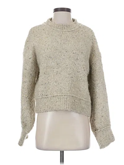 Pre-owned Zara Pullover Sweater In Silver