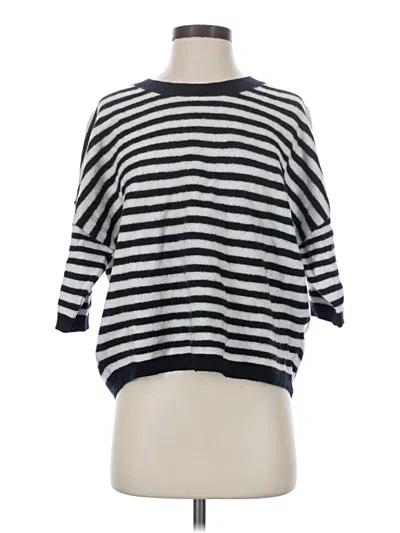 Pre-owned Zara Pullover Sweater In Silver