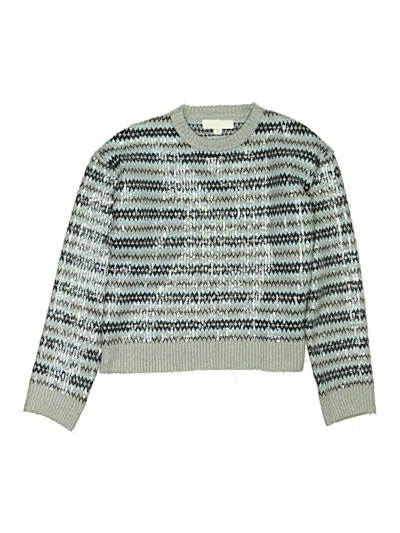 Pre-owned Zara Kids' Pullover Sweater In Silver