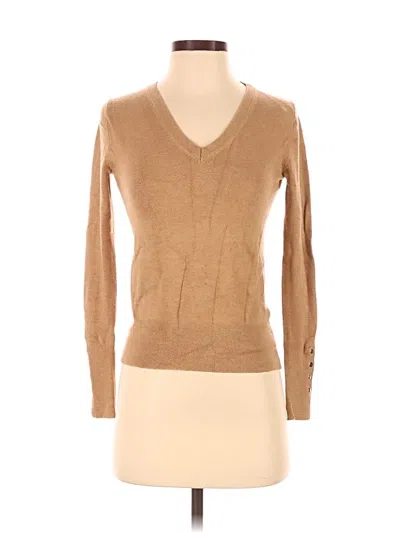 Pre-owned Zara Pullover Sweater In Tan