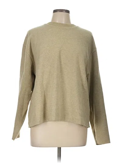 Pre-owned Zara Pullover Sweater In Tan