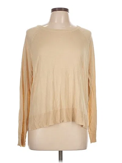 Zara Pullover Sweater In Tan