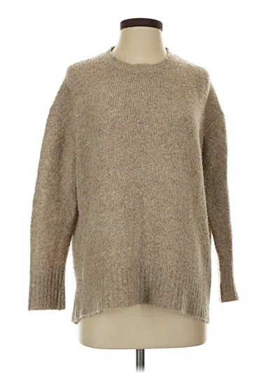 Pre-owned Zara Pullover Sweater In Tan