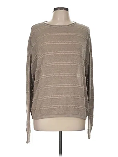 Pre-owned Zara Pullover Sweater In Tan