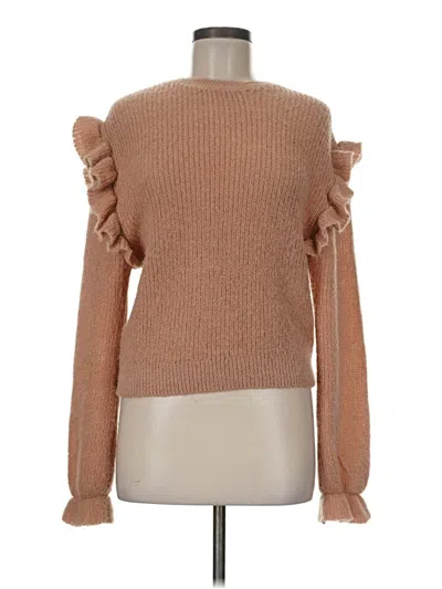 Pre-owned Zara Pullover Sweater In Tan