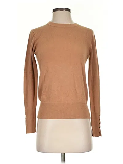Pre-owned Zara Pullover Sweater In Tan