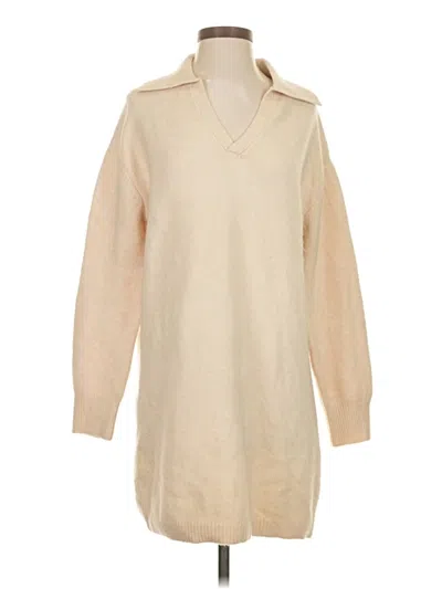 Pre-owned Zara Pullover Sweater In Tan