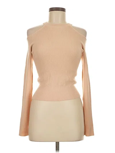 Pre-owned Zara Pullover Sweater In Tan